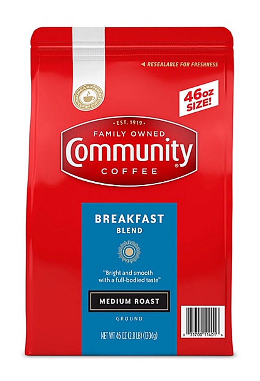 (image for) Community Coffee Ground Breakfast Blend (46 oz.)